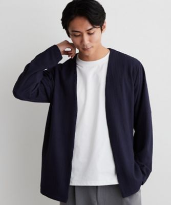 半袖Tシャツ付き／洗濯機OK】アンサンブル 長袖カーディガン