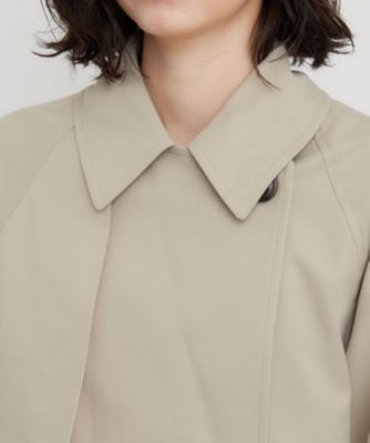 羽織るだけでこなれ見え ショートトレンチコート