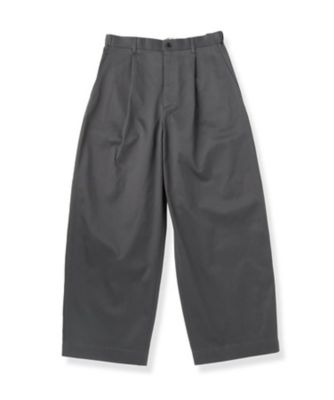 WIDE TAPERED EASY SLACKS | N.HOOLYWOOD (Men