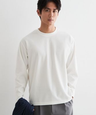 洗濯機OK】カノコ編み 長袖Tシャツ（2002664008） | THE
