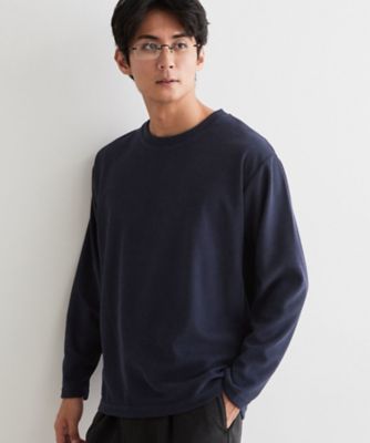 洗濯機OK】カノコ編み 長袖Tシャツ（2002664008） | THE