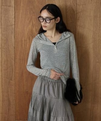 スポンディッシュウールライトストール | ASAUCE MELER (Women