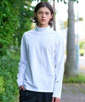 抗菌防臭／しわ防止】クールデオドラント オフタートルカットソー