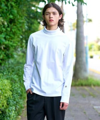 抗菌防臭／しわ防止】クールデオドラント オフタートルカットソー