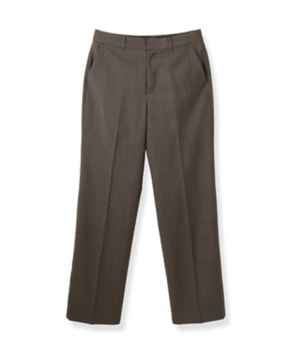 【未使用】ジバンシー パンツスーツ ワイドパンツ ステッチ ウール シルクM SET UP】ウールシルクブレンドワイドパンツ