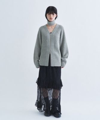 layered veil lace skirt（2002666949
