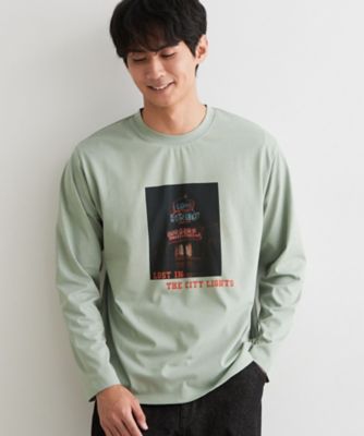 フォトシプリント 長袖Tシャツ（2002670522） | THE SHOP