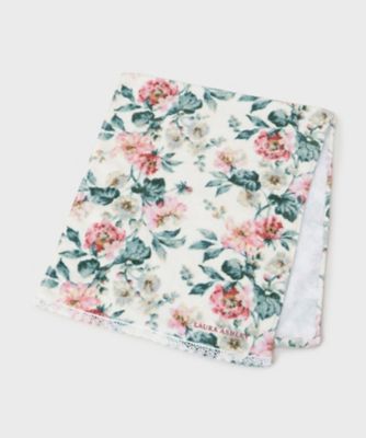 ロミリー柄 フェイスタオル（2002670526） | LAURA ASHLEY