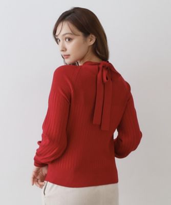 バックリボンニット（2002675331） | DRESSTERIOR (Women