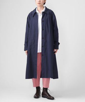 タントコート 綿ナイロン薄手ステンカラーコート 1100761ー10