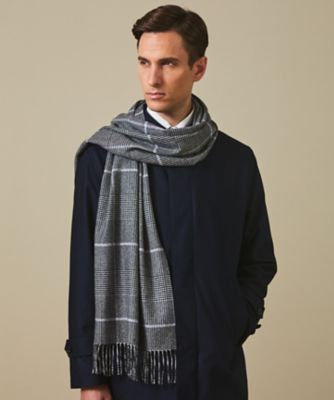 ☆週末価格☆【未使用】seaward&stearn　メンズ マフラー三越伊勢丹 ☆週末価格☆【未使用】seaward&stearn メンズ マフラー三越