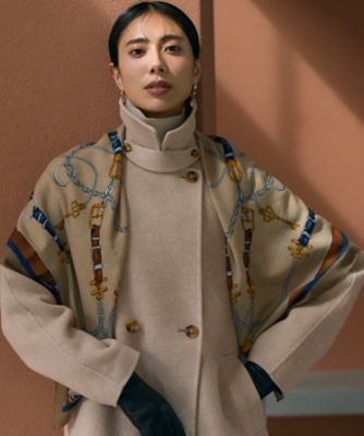 好評につき追加／Oggi・LEE掲載】ウール カシミヤ ストール