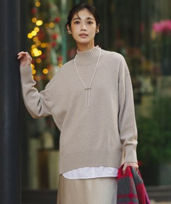 LEE10月号掲載】カシミヤ チェック ストール