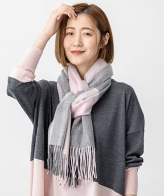 ピンク系 レディースのスカーフ・ストール・マフラー | 三越