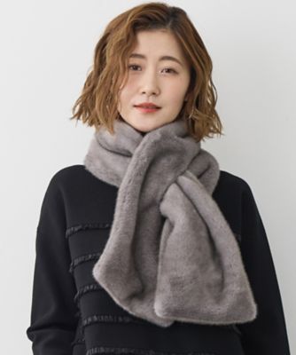 ＜23区 (Women)＞フェイクファー　ティペット（ＡＡ３ＤＳＷ０５０１）