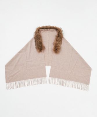 ファー付 ストール（AA3DSW0502） | 23区 (Women)/ニジュウ