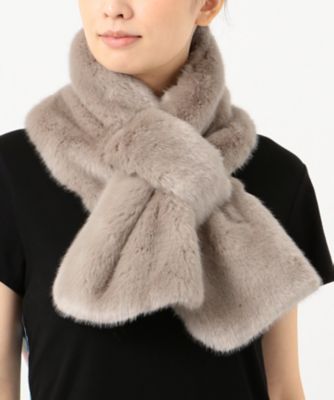 フェイクファー ストール ａａ３ｐｂｗ０００４ 三越伊勢丹オンラインストア 公式