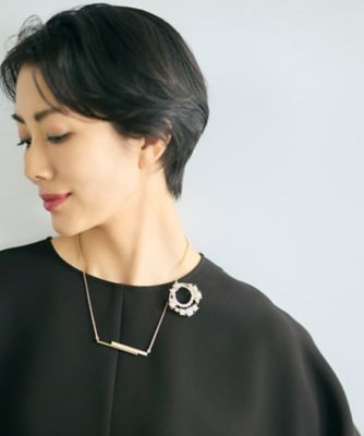 ＜自由区 (Women)＞プレシオサダブルバーネックレス（ＡＳ２ＶＬＳ０００３）