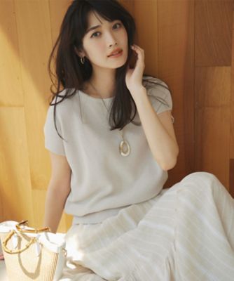 CLASSY．6月号掲載】ホーンリング ネックレス