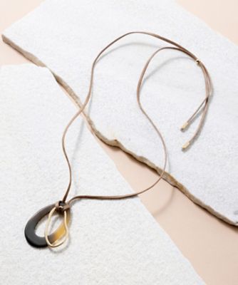 CLASSY．6月号掲載】ホーンリング ネックレス