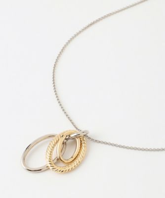 トリプル リング ネックレス（AS3DCS0002） | 23区 (Women