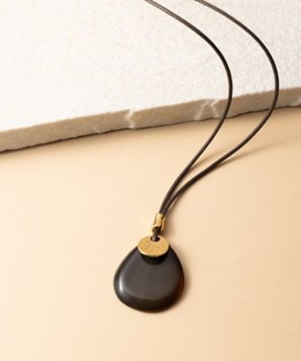 23区 (Women)/ニジュウサンク ホーン ネックレス(AS3DGA0012) 035_コゲチャ 【三越伊勢丹/公式】