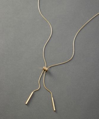 ＜23区 (Women)＞スネークチェーン　ラリエット　ネックレス（ＡＳ３ＤＬＳ００２３）