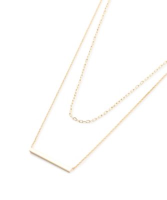 ＜23区 (Women)＞バートップ　２ＷＡＹ　チェーン　ネックレス（ＡＳ３ＤＬＳ００２５）