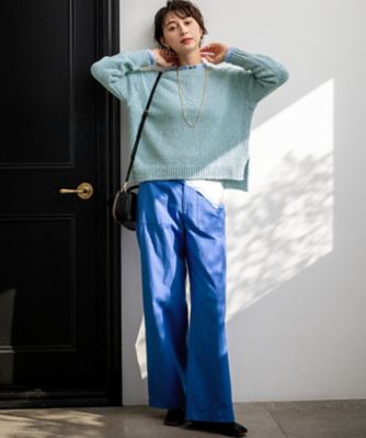 新品☆ ANAYI モヘヤスパンコール天竺　プルオーバー/セオリー、23区 BRUSHED SUPER KID MOHAIR KNIT P／O