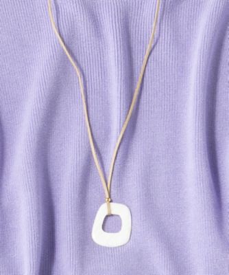 ＜23区 (Women)＞シェルワントップネックレス（ＡＳ３ＤＳＡ０００１）