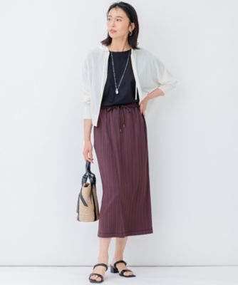 【ＣＬＡＳＳＹ．６月号掲載】マンテルワントップロングネックレス（ＡＳ３ＤＳＡ０００４）