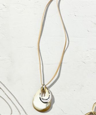 ＜23区 (Women)＞【ＣＬＡＳＳＹ．６月号掲載】ドロップホーン　ワントップ　ネックレス（ＡＳ３ＤＳＭ０４０１）