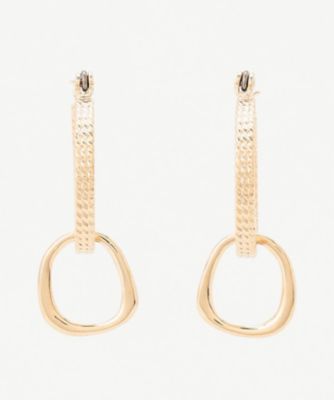＜ICB (Women)＞チェーンフープピアス（ＡＳ３ＭＬＭ０２０４）