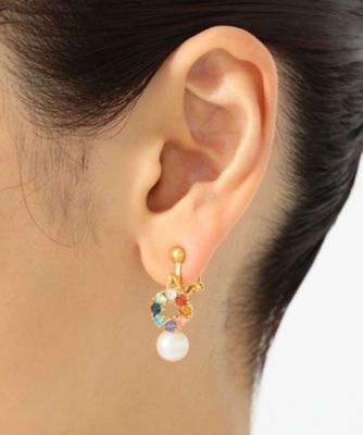 パール イヤリング （ピアス／イヤリング）（ＡＳ３ＰＩＷ００２５）