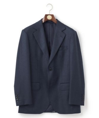 パラスパレス/3釦コットンジャケット/ネイビー/日本製 WEB・一部店舗限定】カットジャケット / J.PRESS MEN