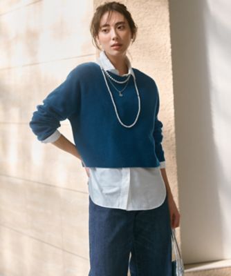 【ＣＬＡＳＳＹ．２月号掲載／洗える】ＣＡＮＣＬＩＮＩ　ベーシック　シャツ（ＢＬ２３ＣＡ０２０７）