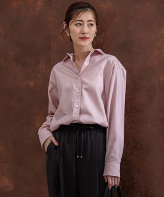 【ＣＬＡＳＳＹ．２月号掲載／洗える】ＣＡＮＣＬＩＮＩ　ベーシック　シャツ（ＢＬ２３ＣＡ０２０７）