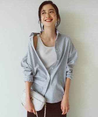 【ＣＬＡＳＳＹ．２月号掲載／洗える】ＣＡＮＣＬＩＮＩ　ベーシック　シャツ（ＢＬ２３ＣＡ０２０７）