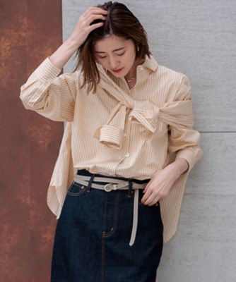 【ＣＬＡＳＳＹ．２月号掲載／洗える】ＣＡＮＣＬＩＮＩ　ベーシック　シャツ（ＢＬ２３ＣＡ０２０７）