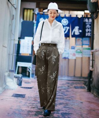 LIBECO ビッグシルエット ポケット シャツ 