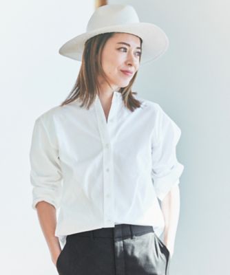＜23区 (Women)＞ＣＡＮＣＬＩＮＩ　　バンドカラー　シャツ（ＢＬ２３ＮＳ０３０４）