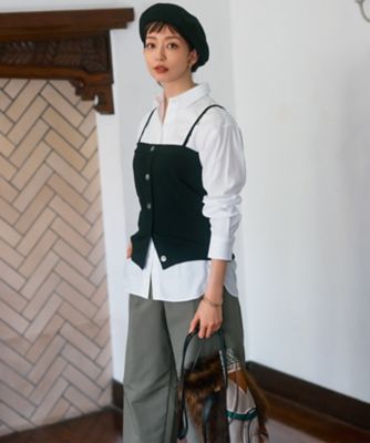 【ＣＬＡＳＳＹ．２月号掲載／洗える】ＣＡＮＣＬＩＮＩ　ベーシック　シャツ（ＢＬ２６ＣＡ０２０７）