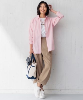 【Ｏｇｇｉ４月号掲載／洗える】ＣＡＮＣＬＩＮＩ　ベーシック　シャツ（ＢＬ２６ＣＭ０３１１）