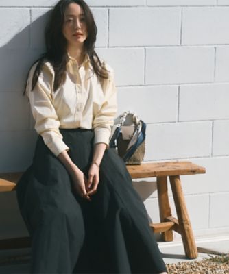 【Ｏｇｇｉ４月号掲載／洗える】ＣＡＮＣＬＩＮＩ　ベーシック　シャツ（ＢＬ２６ＣＭ０３１１）