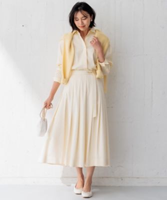 【Ｏｇｇｉ４月号掲載／洗える】ＣＡＮＣＬＩＮＩ　ベーシック　シャツ（ＢＬ２６ＣＭ０３１１）