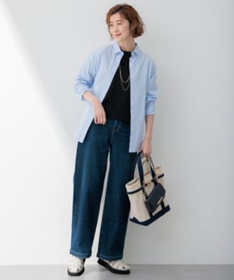 【Ｏｇｇｉ４月号掲載／洗える】ＣＡＮＣＬＩＮＩ　ベーシック　シャツ（ＢＬ２６ＣＭ０３１１）