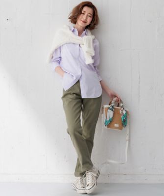 【Ｏｇｇｉ４月号掲載／洗える】ＣＡＮＣＬＩＮＩ　ベーシック　シャツ（ＢＬ２６ＣＭ０３１１）