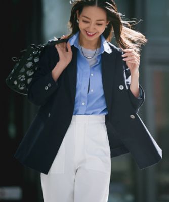 【ＣＬＡＳＳＹ．５月号掲載／洗える】ＣＡＮＣＬＩＮＩ　ベーシック　シャツ（ＢＬ２６ＧＭ０３１１）