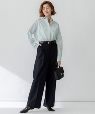 【ＣＬＡＳＳＹ．５月号掲載／洗える】ＣＡＮＣＬＩＮＩ　ベーシック　シャツ（ＢＬ２６ＧＭ０３１１）