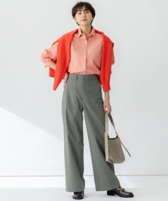 【ＣＬＡＳＳＹ．５月号掲載／洗える】ＣＡＮＣＬＩＮＩ　ベーシック　シャツ（ＢＬ２６ＧＭ０３１１）